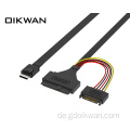 OCULINK 4I SFF-8611 bis U.2 SFF-8639+Power 15p Sata